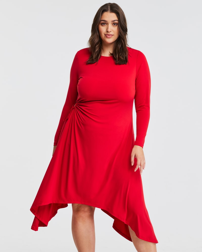 Jersey ruched dress top